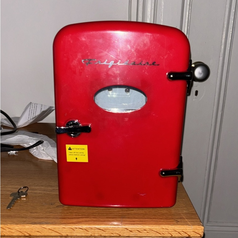 Frigidaire Portable Red Mini Fridge